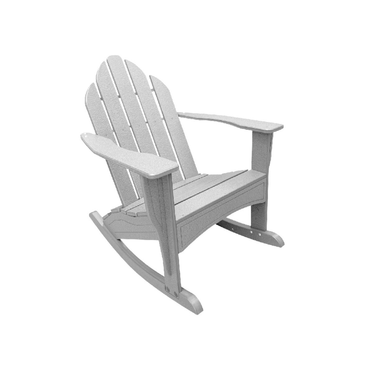 Rocker Adirondack Light Gray